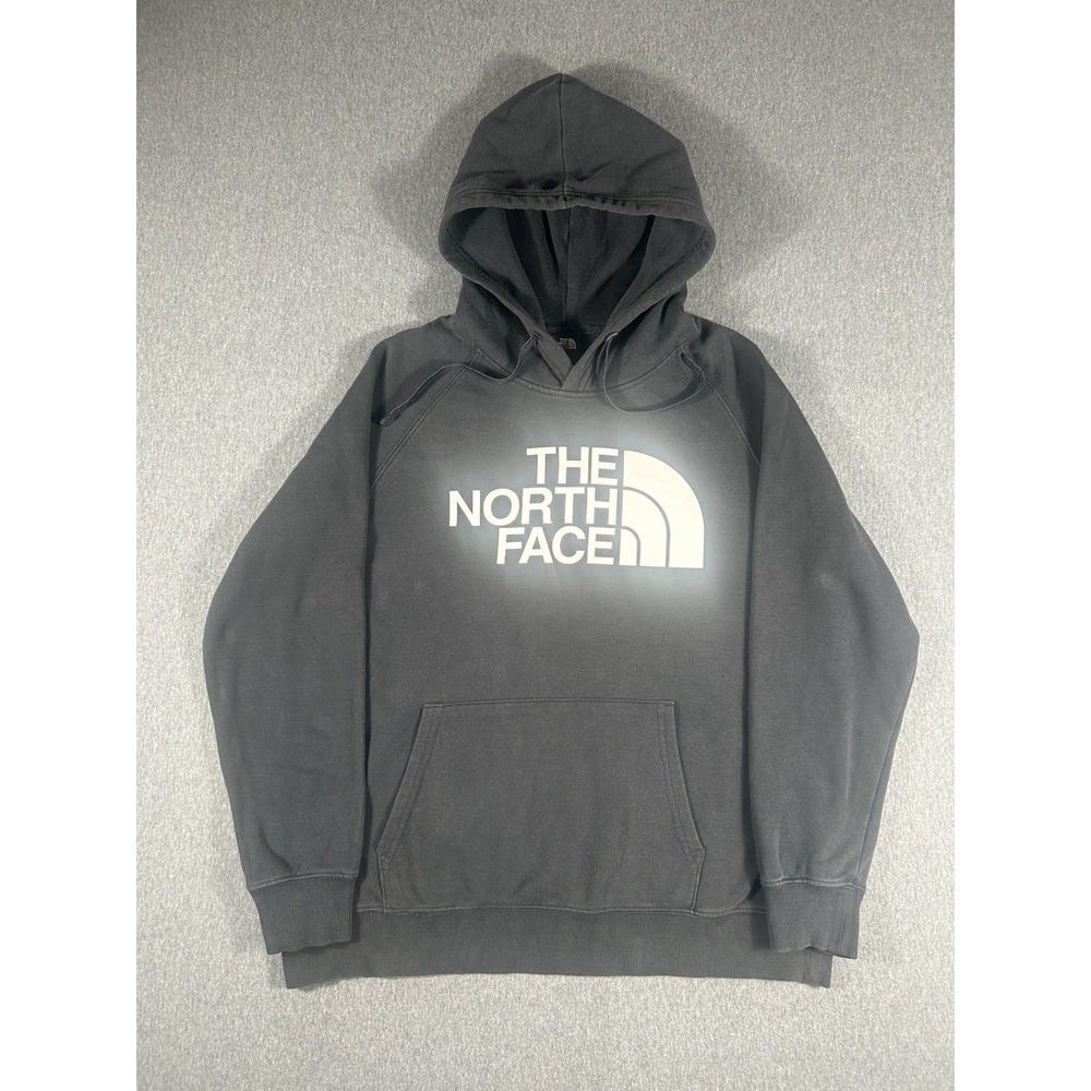 The North Face Men's Large Black Half Dome Logo Pullover Hoodie